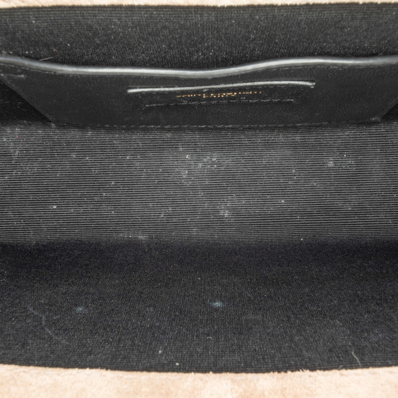 Pre-Loved Saint Laurent Small Quilted Suede Envelope Bag - Picture 5 of 10